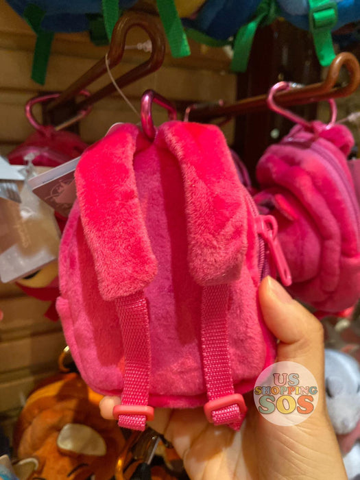 HKDL - Backpack Shaped Plush Keychain & Pouch - Lotso