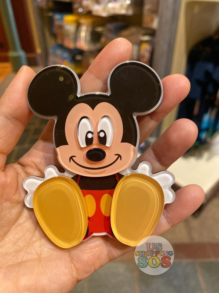 HKDL - Big Foot Die-Cut Shaped Magnet - Mickey Mouse