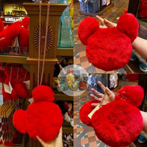 HKDL - Lunar New Year 2020 Collection - Mickey Mouse Head Shaped Crossbody Bag