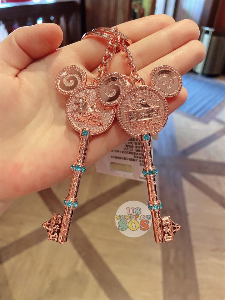 SHDL - Key Shape Keychain x Disney Garden Imagination