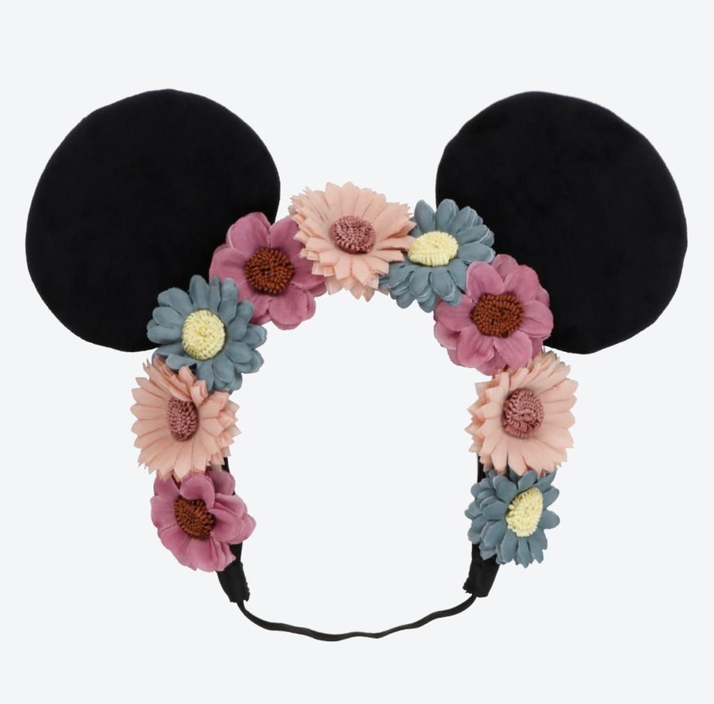 TDR - Stretch Headband x Minnie Mouse Flowers (Multi-Colors)