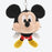 TDR - Big Head Hat x Mickey Mouse Plush Keychain