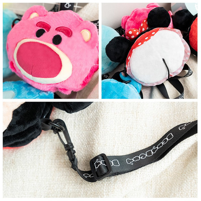 Taiwan Disney Collaboration -  Disney Character Fluffy Tsum Tsum Cross Body Bag (4 Styles)