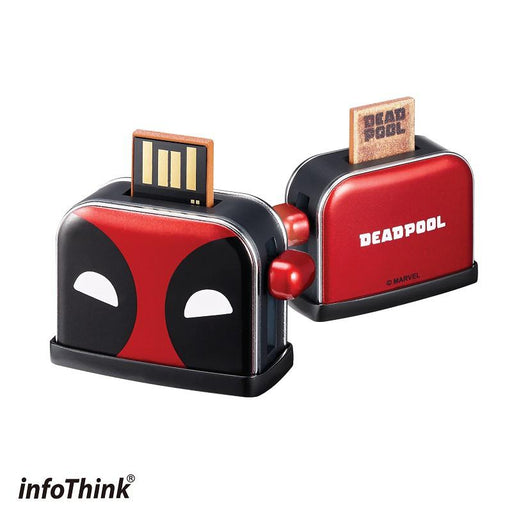Taiwan Disney Collaboration - IT Deadpool Grilled Toaster 32GB USB