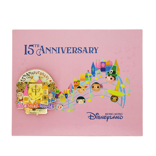 HKDL - Hong Kong Disneyland - "it's a small world" 15th Anniversary Limited Edition 600  Pin