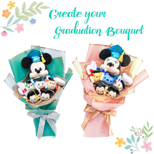 HKDL - Disney Graduation "Blue Color Theme" Bouquet