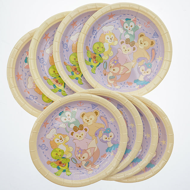 HKDL - Duffy and Friends Paper Plates