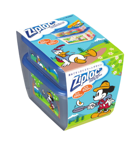 From Ziplock to Spring Disney Series --Containers and Freezer Bags Designed  by Mickey Mouse []