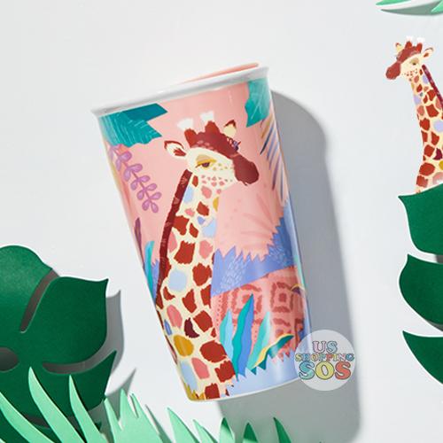 Starbucks China - Summer Safari - Colorful Giraffe Double Wall Tumbler 355ml