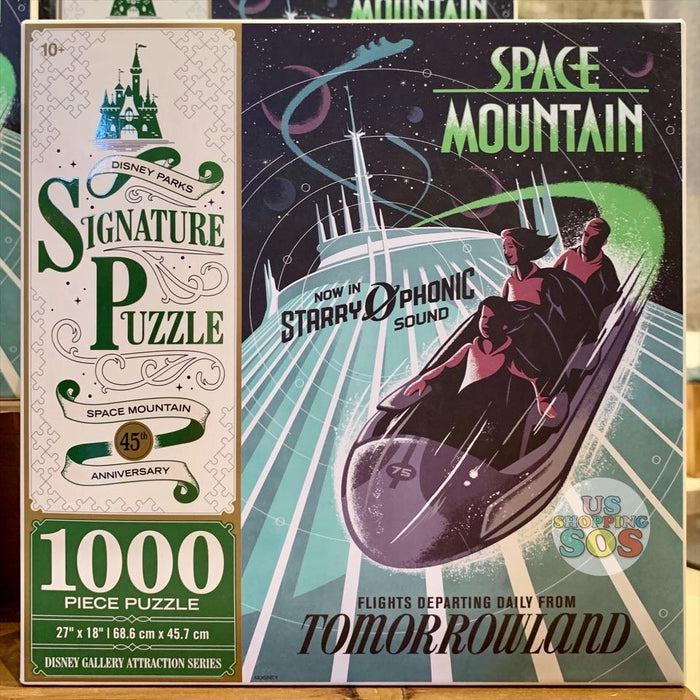 DLR - 1000 Piece Disney Parks Signature Puzzle - Space Mountain 45th Anniversary