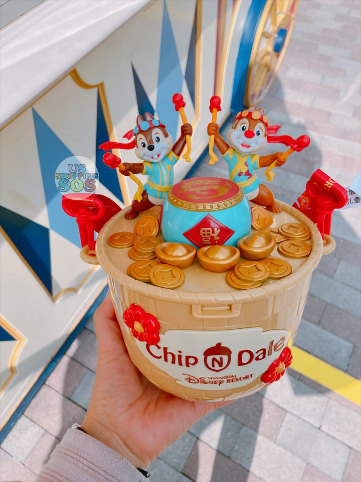 SHDL - Chinese New Year Drum Chip & Dale Popcorn Bucket
