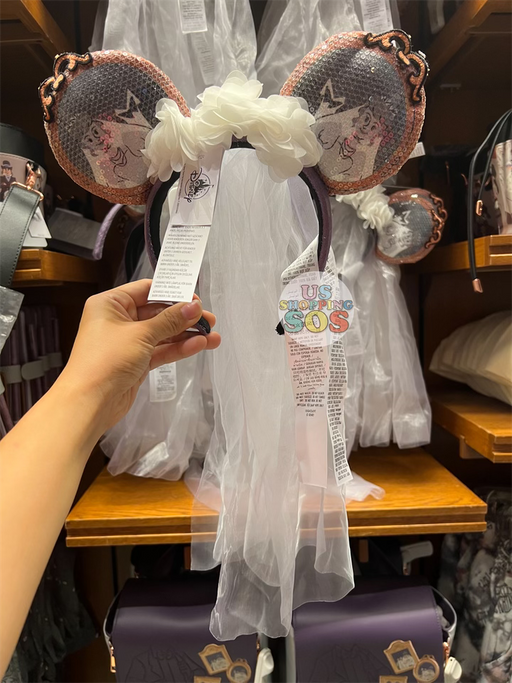 DLR - The Haunted Mansion Ear Headband - Ghost Bride with Veil
