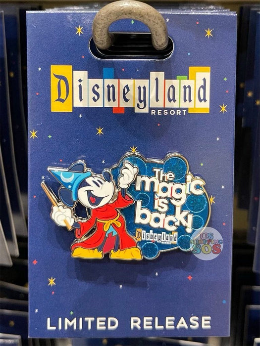 DLR - The Magic is Back Pin - Sorcerer Mickey