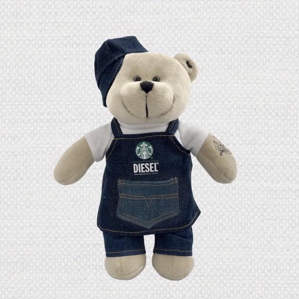 Starbucks China x DIESEL - Bearista Plush Toy