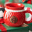 Starbucks China - Christmas 2021 - 5. Penguin Yarn Shaped Bronze Logo Mug with Lid 500ml