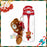 Starbucks China - Christmas Time 2020 (Store 1st Series) - Contigo Red Panda Plush Keychain & Sippy Bottle 560ml