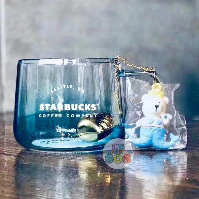 Starbucks China - Siren Bear - Glass with Tea Infuser (430ml)