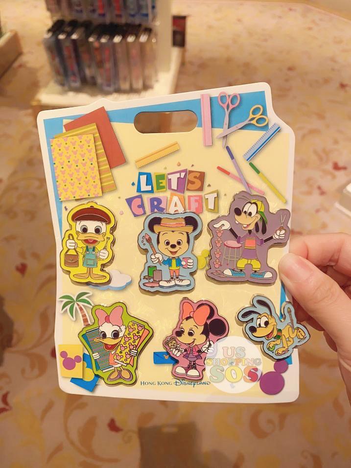 HKDL - Let's Craft Collection by Jerrod Maruyama - Pins Set