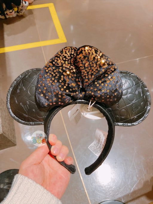 SHDL - Walt Disney World 50th Anniversary Luxe Collection Black Minnie Ear Headband