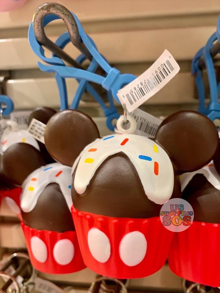 DLR - 3D Squeeze Keychain - Mickey Cupcake