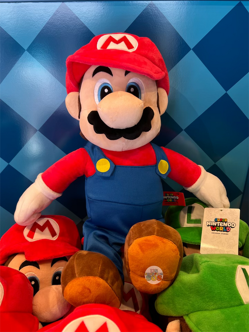 Universal Studios - Super Nintendo World - Mario Plush Toy (Size L ~ 19” Standing)