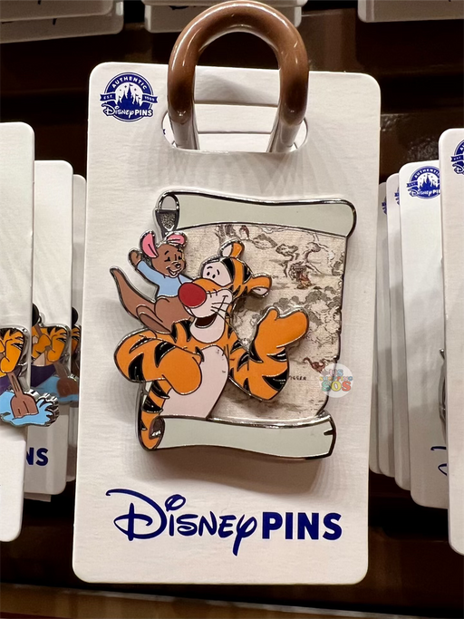 DLR - Winnie the Pooh Pin - Tigger & Roo on Map