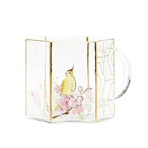 Starbucks China - Cherry Blossom 2022 - 17. Birdy Sakura Viewing Glass 414ml