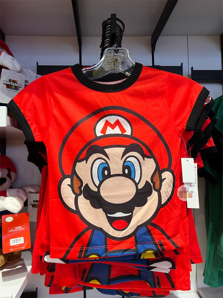 Universal Studios - Super Nintendo World - Mario Big Face Tee (Youth ...