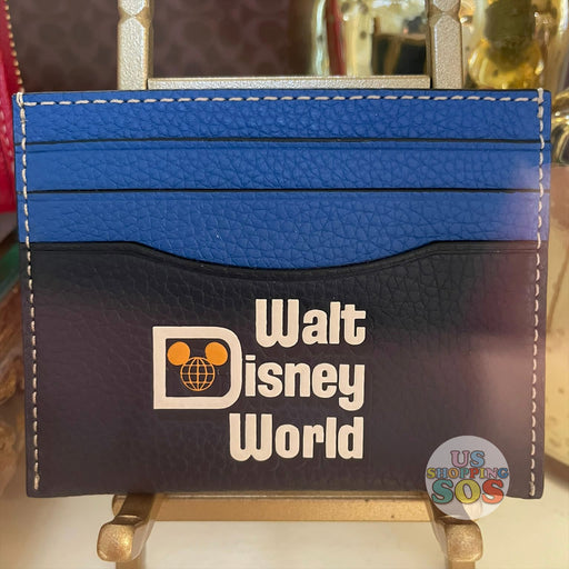 WDW - Coach Walt Disney World Card Case (Navy)