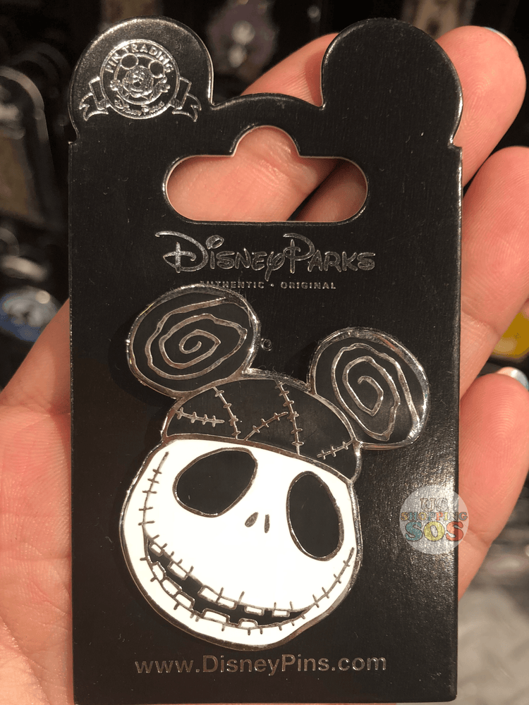 DLR - The Nightmare Before Christmas Pin - Jack Skellington with Ear Hat