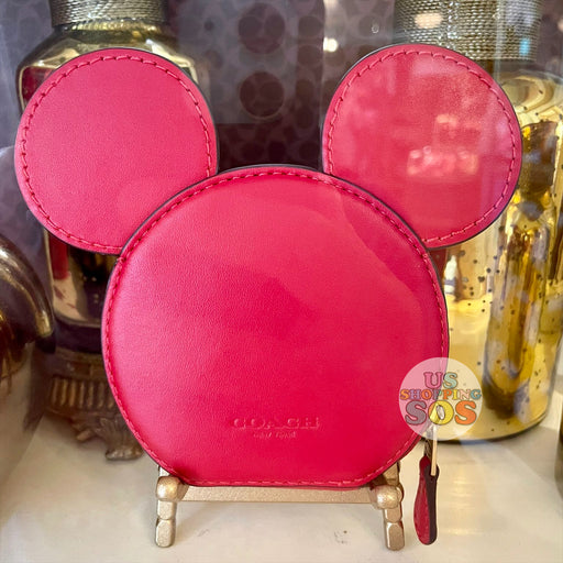 WDW - Coach Mickey Icon Coin Case (Red)