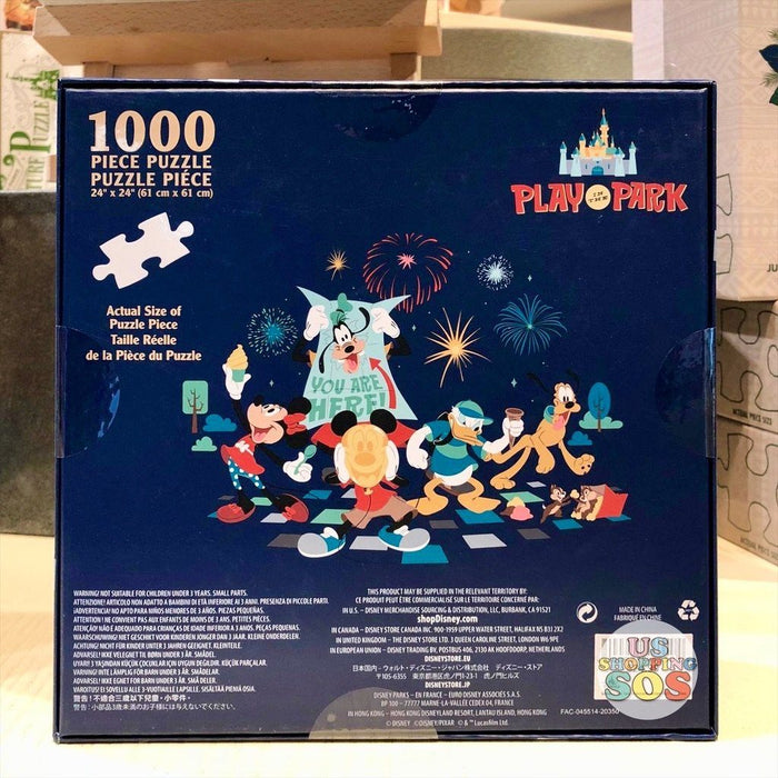 WDW - Walt Disney World Play in the Park 1000-Piece Puzzle
