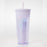 Starbucks China - Blooming Purple 2023 - 1. Lavender Matte Iridescent Ombré Studded Cold Cup 710ml