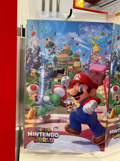 Universal Studios - Super Nintendo World - Grand Opening Poster