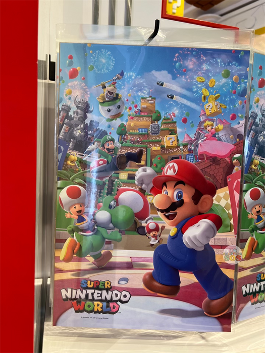 Nintendo Rent Poster Universal Studios - Super Nintendo World - Grand Opening Poster ...