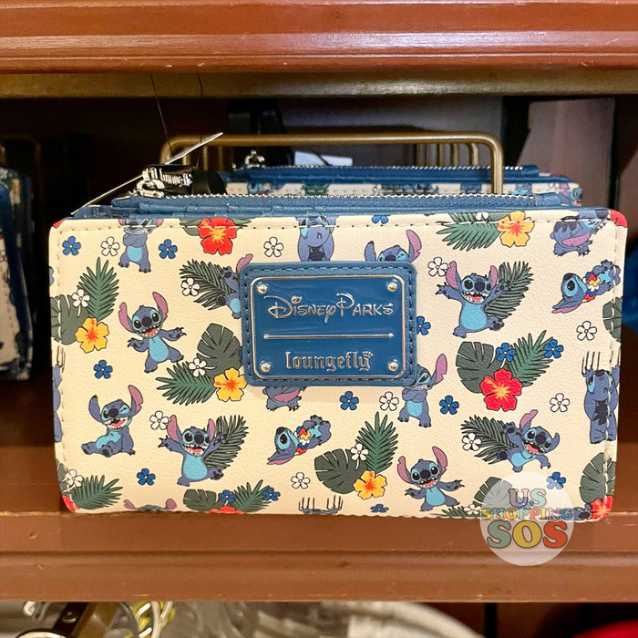 WDW - Loungefly Stitch All-Over-Print Wallet