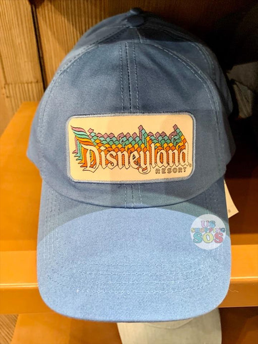 DLR - “Disneyland Resort” Retro Logo Baseball Cap (Adult) (Blue)
