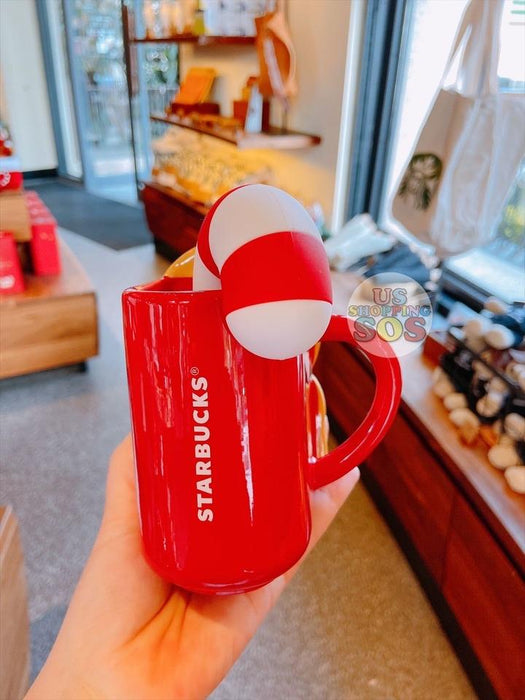 Starbucks China - Christmas Time 2020 (Store 1st Series) - 3D Gingerbread Mug with Candy Cane Tea Infuser