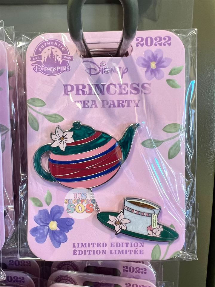 DLR - Disney Princess Tea Party Limited Edition Pin - Mulan