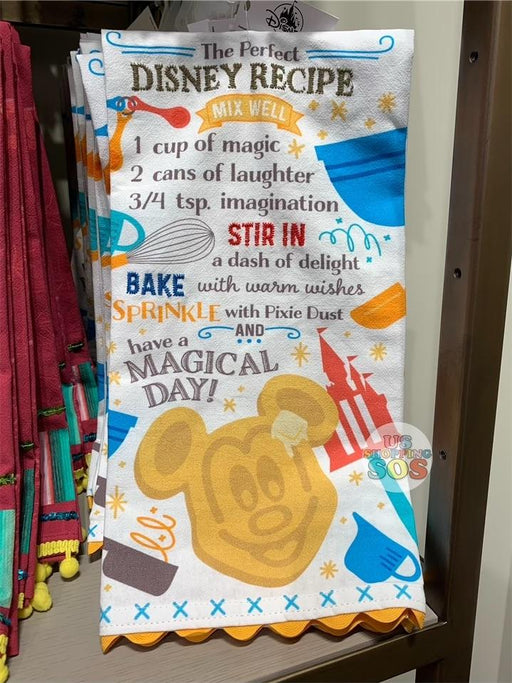 DLR - Disney Kitchen Towel - Mickey Waffle