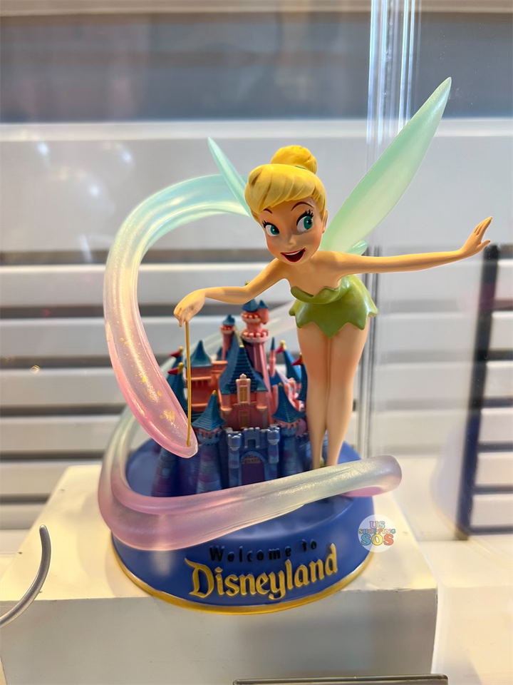 DLR - 100 Years of Wonder - Disney Eras Tinker Bell with Castle Figurine