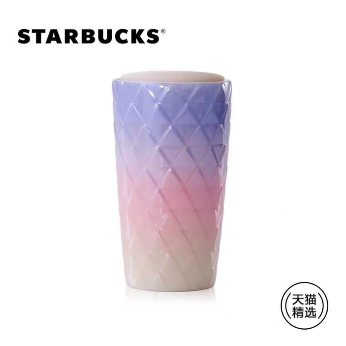 Starbucks China - Christmas Time 2020 Aurora Series - Ombré Textured Travel Tumbler 296ml