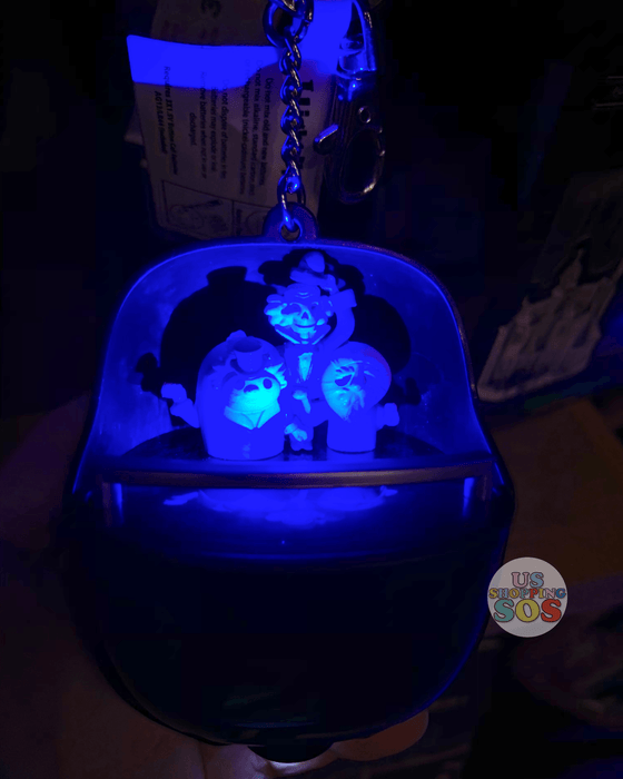 DLR - Haunted Mansion Hitchhiking Ghosts Light Up Keychain