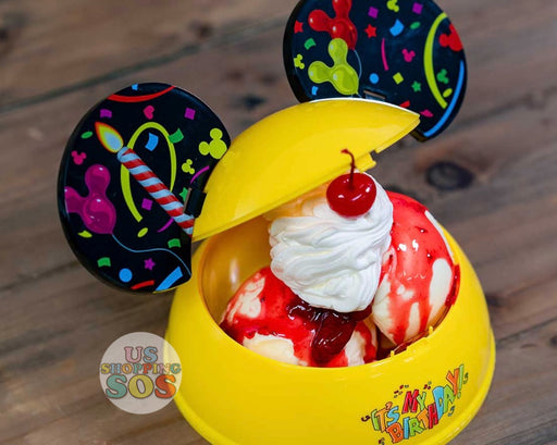 DLR - Birthday Mickey Ear Hat Bowl