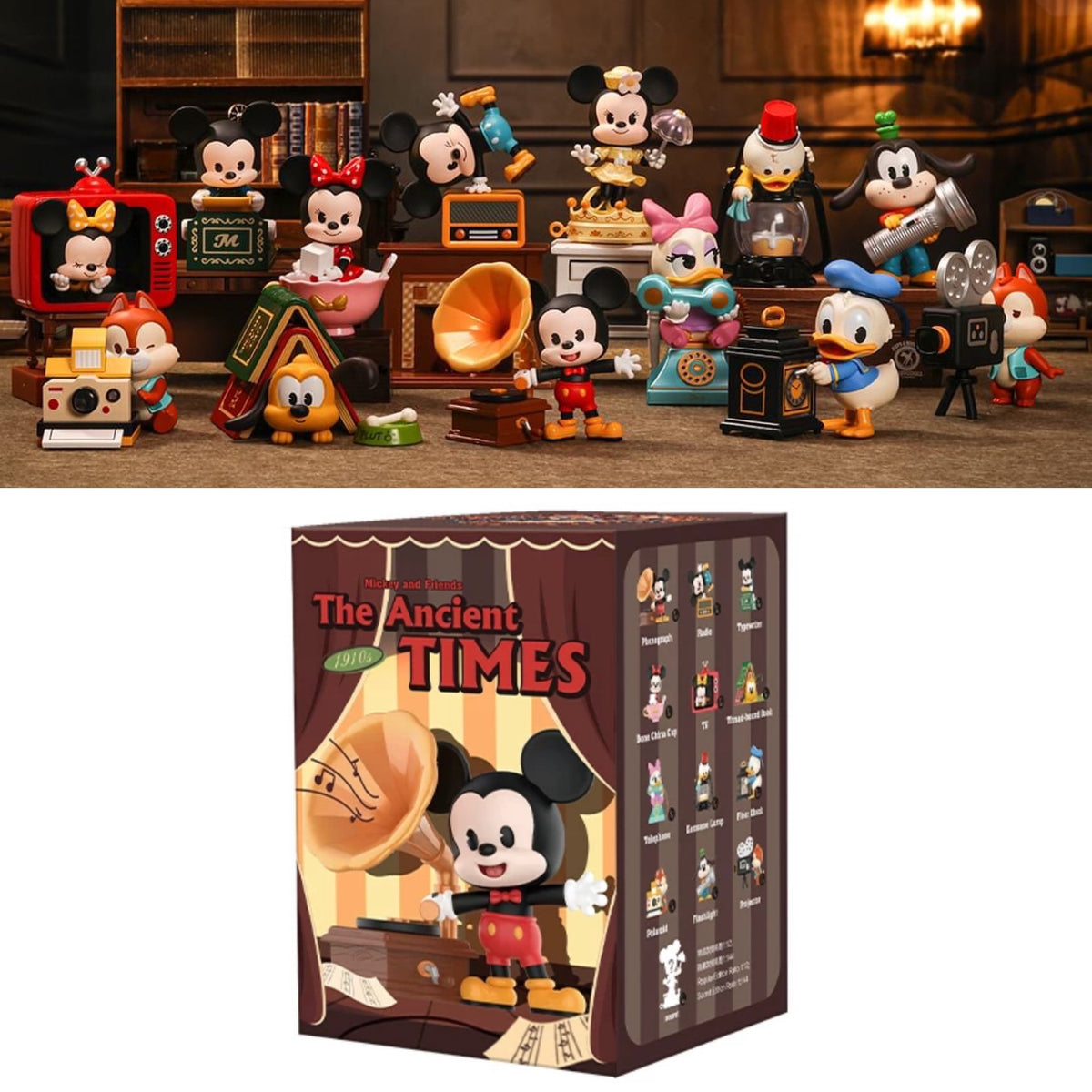 Disney 90th anniversary Mickey & Friends Mini Tsum Tsum Set of 8