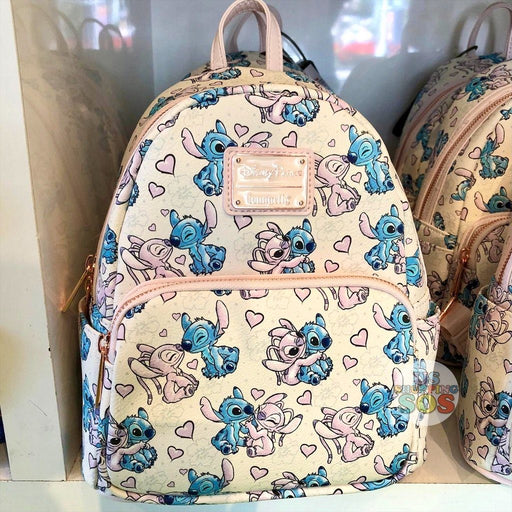 WDW - Loungefly Stitch & Angel Love Backpack