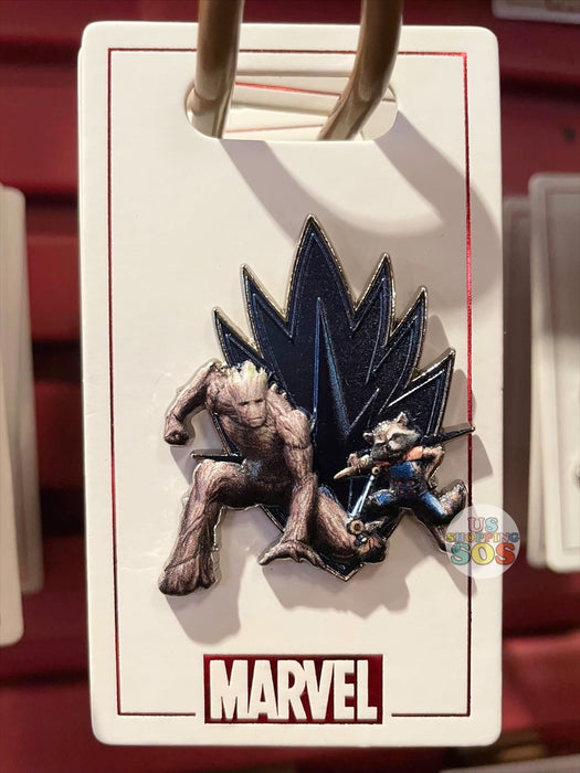 WDW - Marvel Character Logo Pin - Rocket & Groot