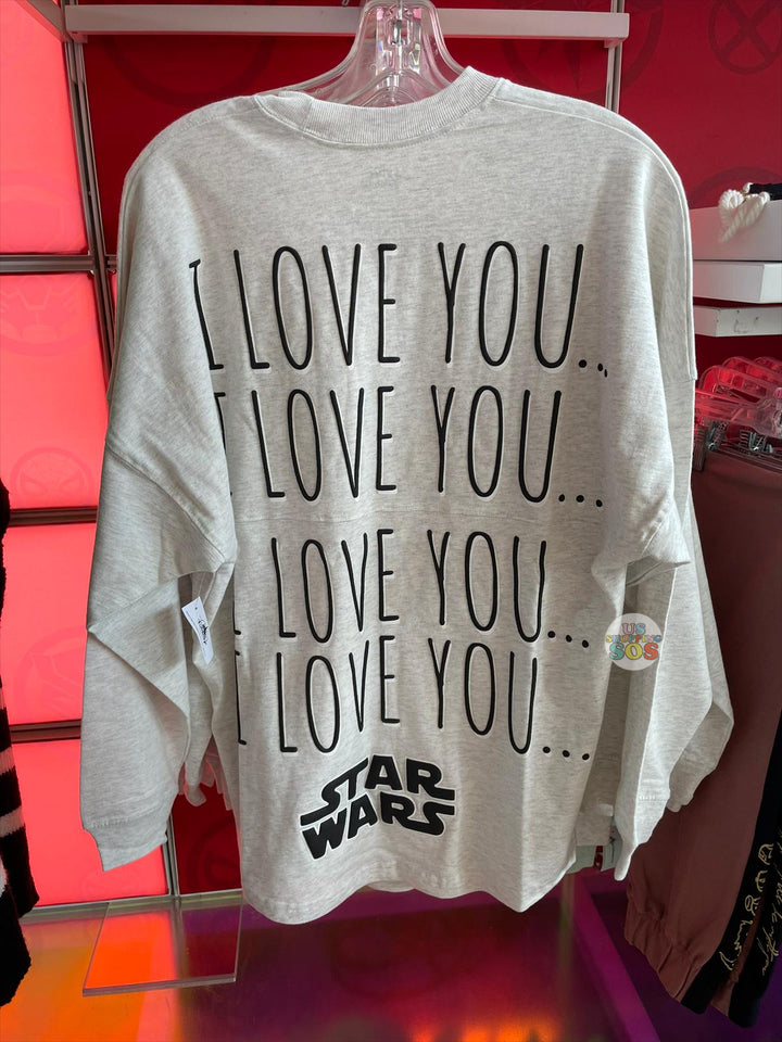 DLR - Star Wars Spirit Jersey “I Love You” Pullover (Adult) — USShoppingSOS