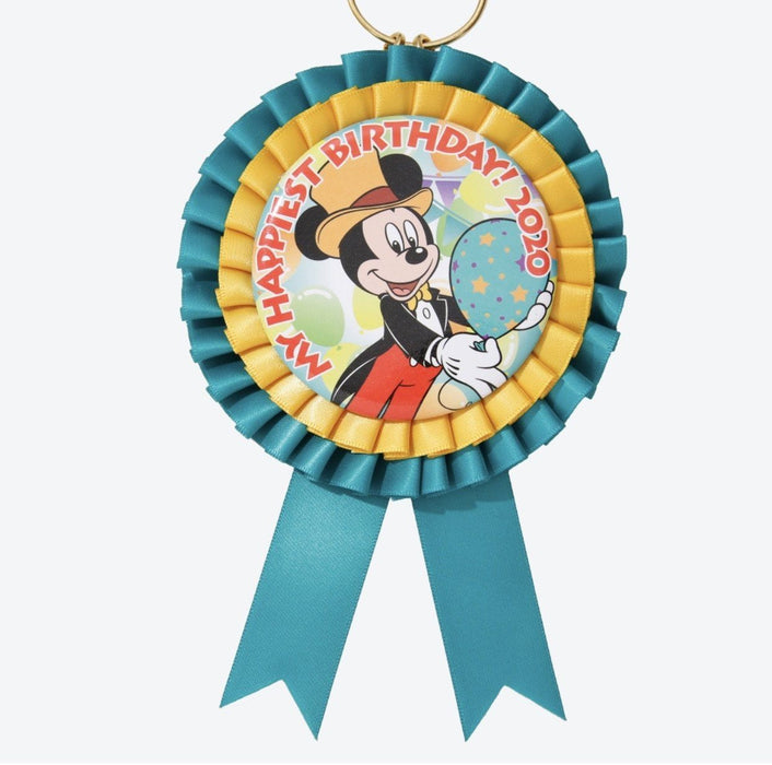 TDR - Happy Birthday 2020 Button Badge with Strap x Mickey Mouse