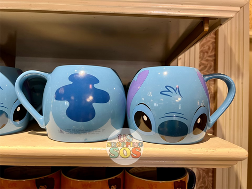 Tasse Stitch New Generation Disneyland Paris mug Disney Lilo et Stitch  monstre bleu visage